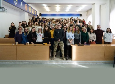 Коля Сєрга в гостях у грінченківців