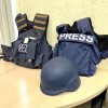 Представники ФЖ на презентації бронежилетів НСЖУ 