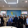 Представники ФЖ на презентації бронежилетів НСЖУ 