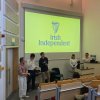 Презентація Медіахабу Університету Грінченка в Брюссельській школі журналістики та комунікацій