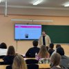 Зустріч першокурсників із журналістом спортивних проєктів «1+1 Медіа» та студентом магістратури Університету Грінченка Максимом Краснощоковим