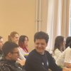 Зустріч першокурсників із журналістом спортивних проєктів «1+1 Медіа» та студентом магістратури Університету Грінченка Максимом Краснощоковим